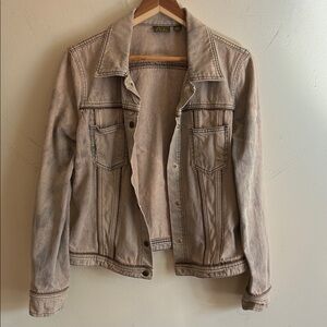 Vintage Y2K Bleached Jean Jacket